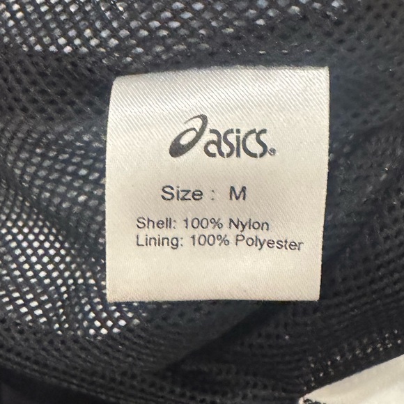 ASICS Mens Waterproof Training Running Windbreaker Pants Reflective Detail - Picture 5 of 6